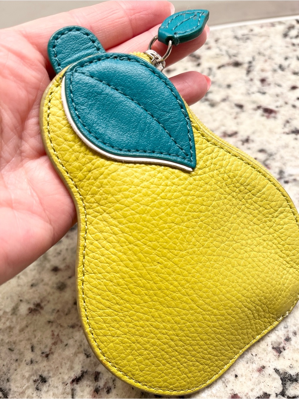 Coach Fruitcore Leather Pear Coin Purse EUC - Picture 4 of 12